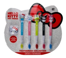 Hello Kitty and Friends Toothbrush Collection  Travel Cover, 5 Count