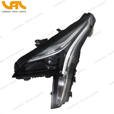 LH Side Headlight Assembly Fit For 2019-2021 Cadillac XT4 LED Chrome Clear Lens