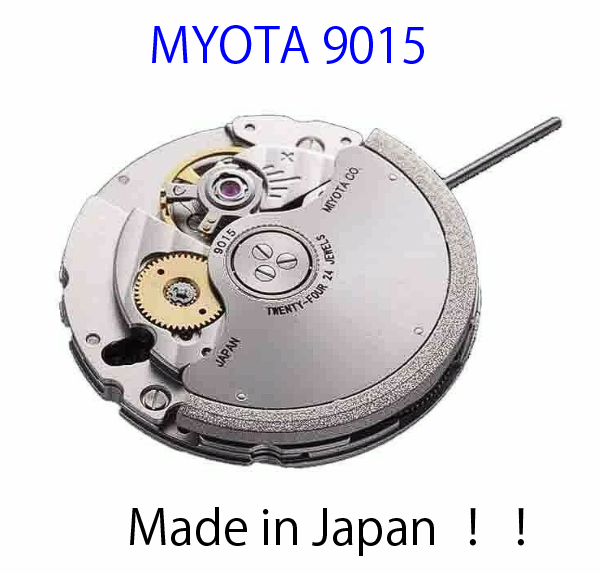 Miyota 9015 Automatic Movement 3h Date for sale online | eBay