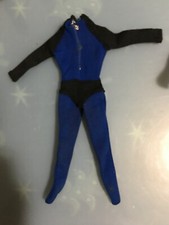 Captain action 12 inch ideal action figure suit black blue 3 snaps 1966 japan