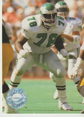 Pro Set Platinum 1991 NFL Card Philadelphia Eagles#288 Antone Davis