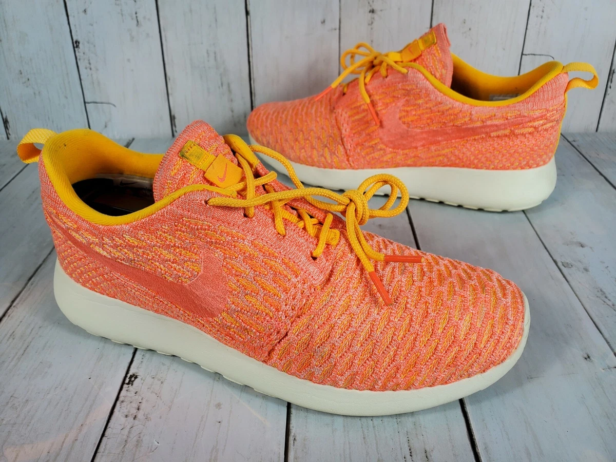Nike roshe one sales flyknit naranja