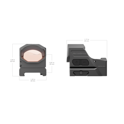 Vector Optics Frenzy-X 1x19x28 GenII Red Dot Sight SCRD-64 | eBay