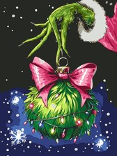 Christmas Paint by Numbers Kit for Adults Beginner DIY Winter Painting by Num...