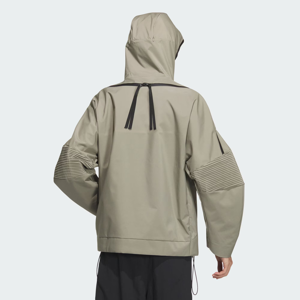 ジャケット・アウター adidas FUTURE STYLE PRE WOVEN JACKET adidas Future Style Pre Series Zipper Casual Hooded Loose Long