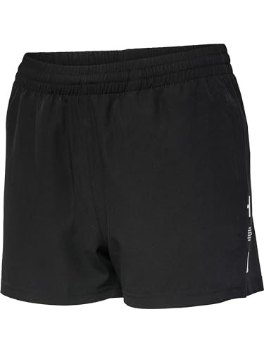 Hummel Shorts Woven Damen Schwarz, Sportshorts, Freizeitbekleidung-image