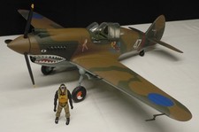 Ultimate Soldier WWII 1/18 P40B Flying Tigers Tomahawk AirPlane 2008 10163