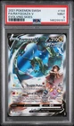 2021 POKEMON SWORD & SHIELD EVOLVING SKIES #194 FULL ART/RAYQUAZA V PSA 9