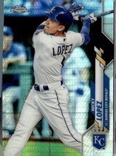 2020 Topps Chrome #92 Nicky Lopez Prism Refractor