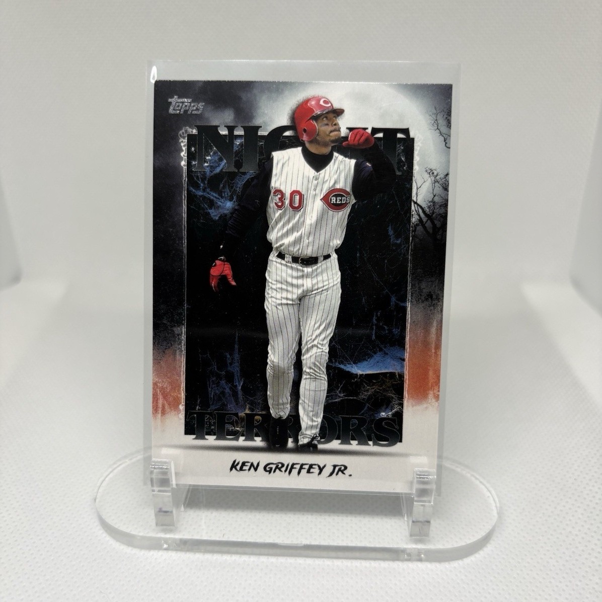 Ken Griffey Jr. #NT-7 Baseball Cards 2025 Topps Update Night Terrors trading card — raw and PSA graded price guide