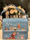 Vintage 1965 RARE Barbie SKIPPER Blue Purse Pal Doll Carrying Storage Case