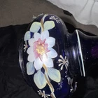 1998 Fenton Royal Purple Colonial Scroll Vase Historic Collect Signed D. Fenton