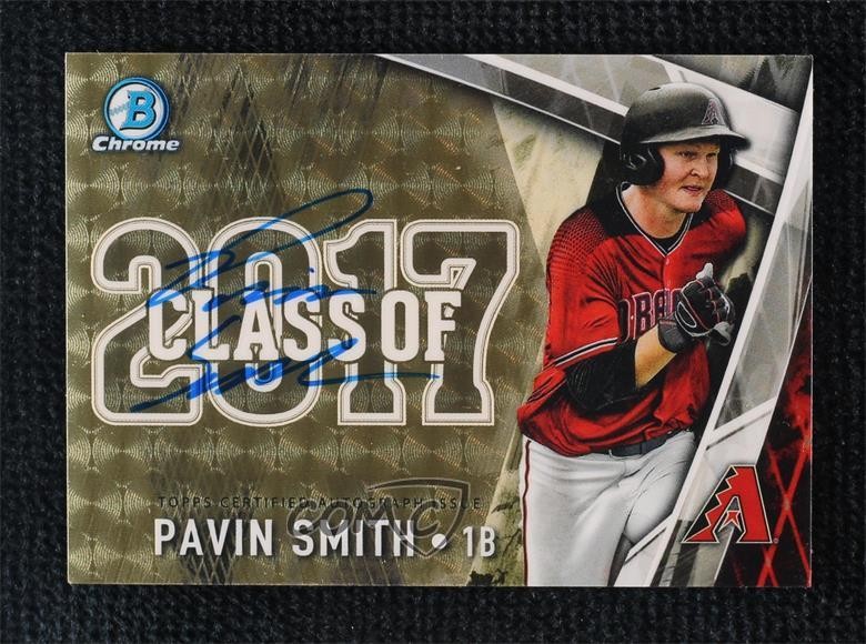 2017 Bowman Draft Class of 2017 Superfractor 1/1 Pavin Smith #C17A-PS Auto 3j7