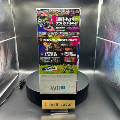 Nintendo Official Wii U Console Splatoon Boxed Set 32GB JP Version