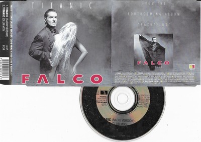 FALCO - titanic  - CD - 2 tracks