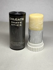 NOS RARE Colgate Shave Stick Full Bar - Palmolive - Peet Co. 1 7/8 Oz Plastic