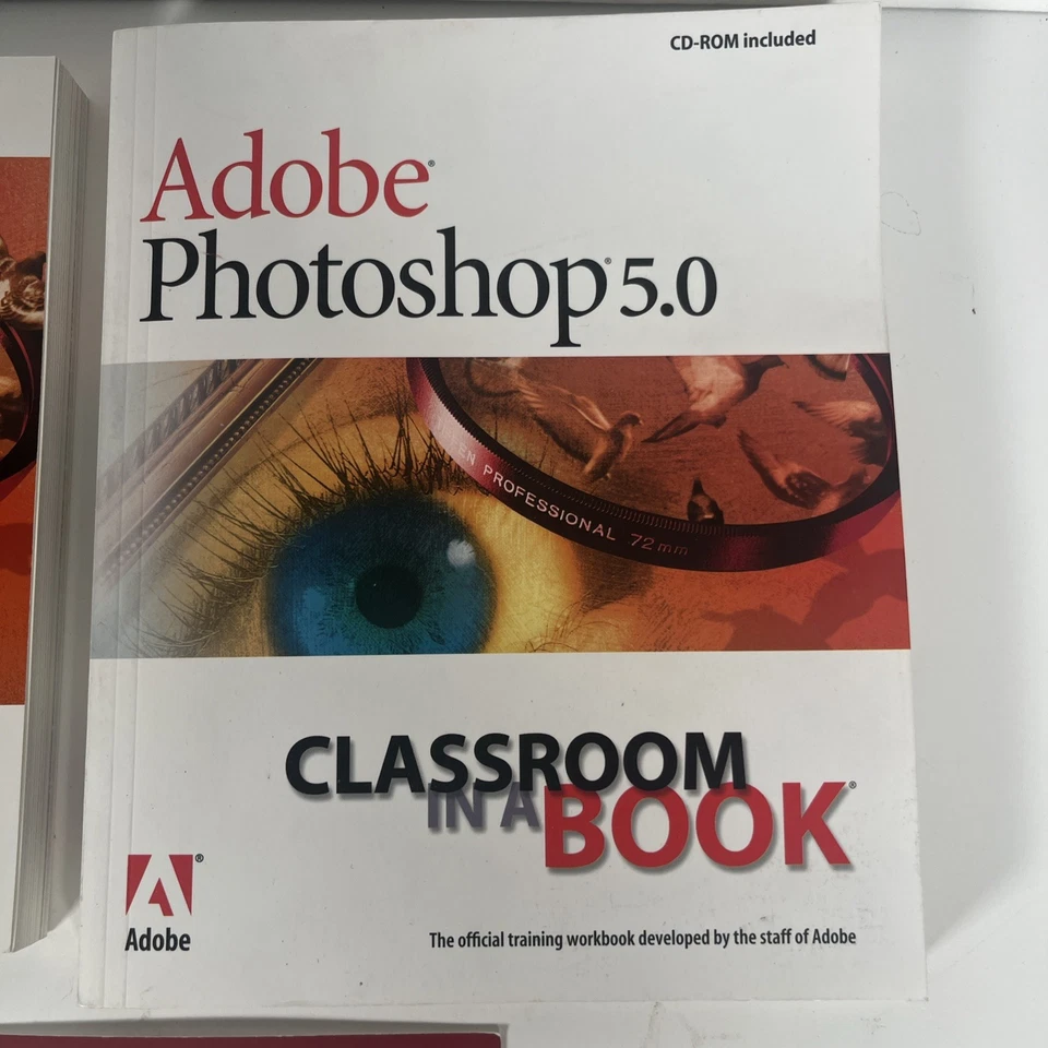 Adobe Photoshop 5.0 User Guide Book Instruction Manual Only + Classroom Lot Of 2 - Image 3 of 4