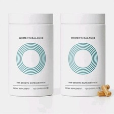 Women's Balance Hair Growth Supplements, Ages 45 up, 120 Count, US shipi 2 Packs