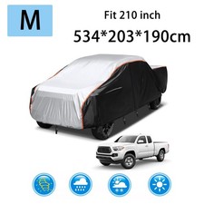 210 Inch Pickup Truck Cover Waterproof All Weather Uv Protection For Ram 1500