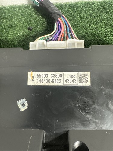 02-06 TOYOTA CAMRY Dash Panel A/C Temperature Heater Climate Control Single Plug - Picture 8 of 12
