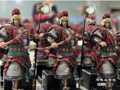 Uman Studio 1/6 Scale Water Margin Suo Chao Collectible Male Resin Statue Gift