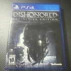 Dishonored: Definitive Edition (Sony PlayStation 4, 2015) Video Game TESTED