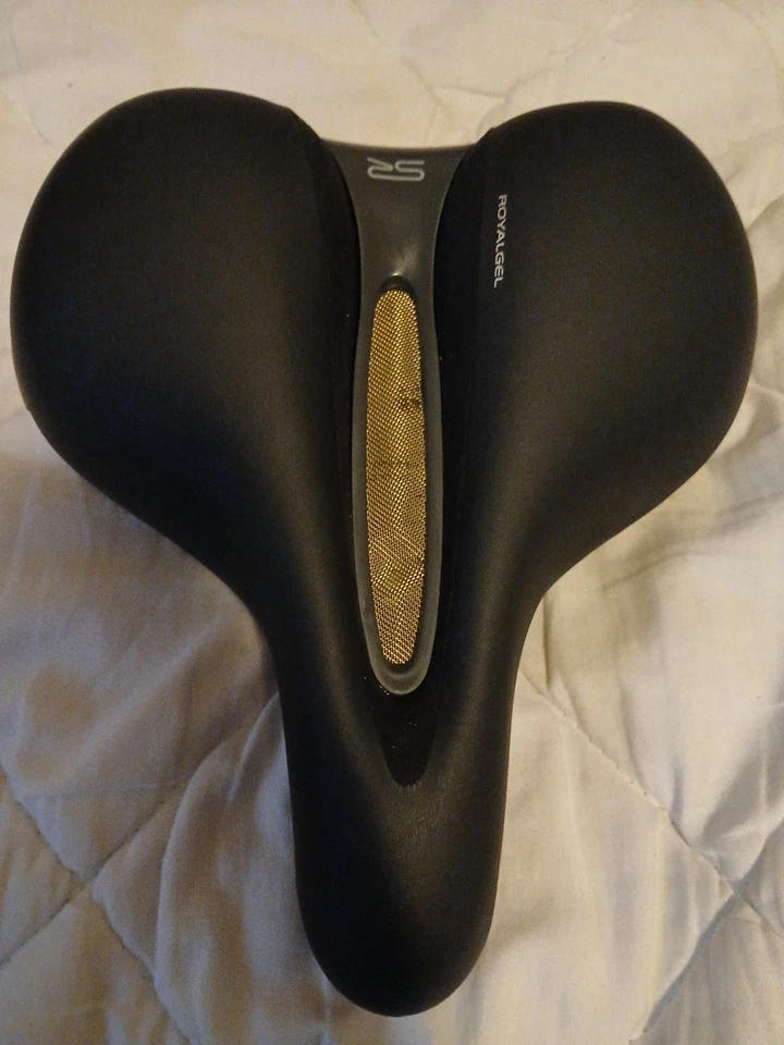 Selle Royal Fahrrad Sattel City Respiro 90° Relaxed Unisex Gel  L256x B227mm