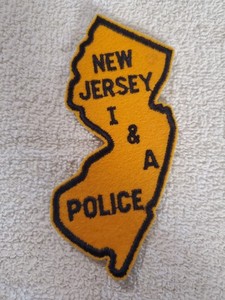 Vintage New Jersey Department of Institutions and Agencies (I & A) Police