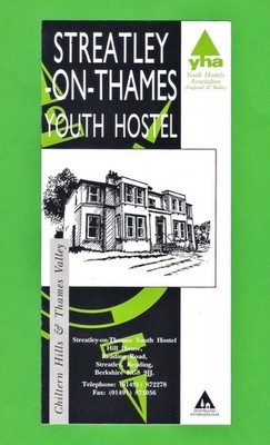 YHA Informationsblatt - Streatley on Thames Youth Hostel - Berkshire - ca. 1990er
