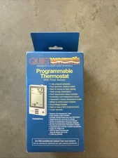 Quiet Warmth Radiant Floor Heat Programmable Thermostat W/ Floor Sensor THERMPRO