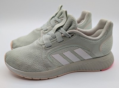 Adidas Edge Lux 5 Running Shoes in Lime Green/Blush Sneakers