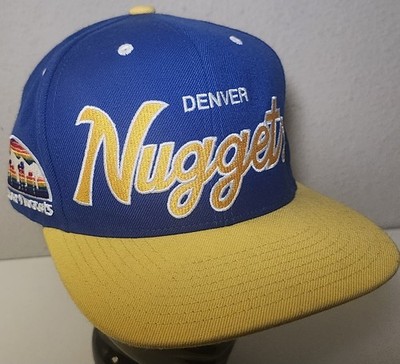 Denver Nuggets Mitchell Ness Wool Hat Snapback NBA Hardwood Classics