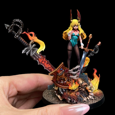 Lion El'Jonson Warhammer 40K - Dark Angels - Figurine Peinte Pro - Commission