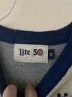 Miller Lite 50 Knit Christmas Beer Sweater Women’s Size Medium — photo 4