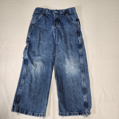 WRG Jeans Co. Boys Adjustable Waist Size 8 Reg (Please Note Discolor near Knee)