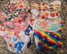 6 Alvababy Reusable Cloth Pocket Diapers