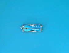 Leatherman Squirt S4 Multi-Tool, Key Ring, BLUE! *DAMAGED HANDLE / WELL USED*