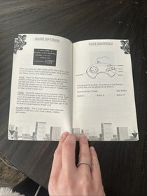 Sega CD Manual Only Ultraverse Prime W/Reg Card