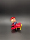 Vintage Mattel Liddle Kiddles WINDY FLIDDLE Doll, Jumpsuit Hat And Airplane