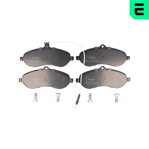 Optimal Bremsbelagsatz Scheibenbremse BP-12337 FüR Proace Fiat CitroËN Peugeot 2-image