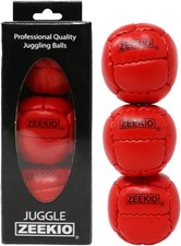 "Galaxy Juggling Balls - Premium 12 Panel Genuine Leather Balls - 130G - 67Mm -