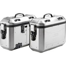 Givi Dolomiti Monokey Side Cases - 36L - Silver DLMK36APACK2