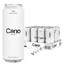 Cano Water Still Spring Water 330ml x 24 Can Natural Refreshing Drink Premium