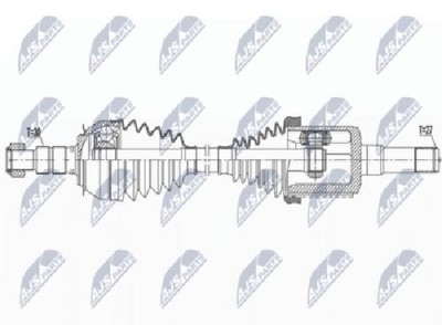 Genuine NTY Drive Shaft NPW-DW-047 for Chevrolet