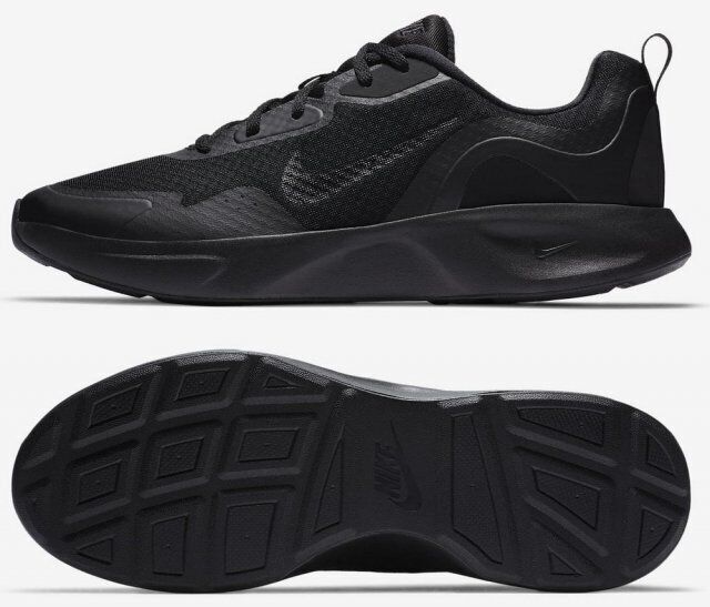 nike wearallday trainers black