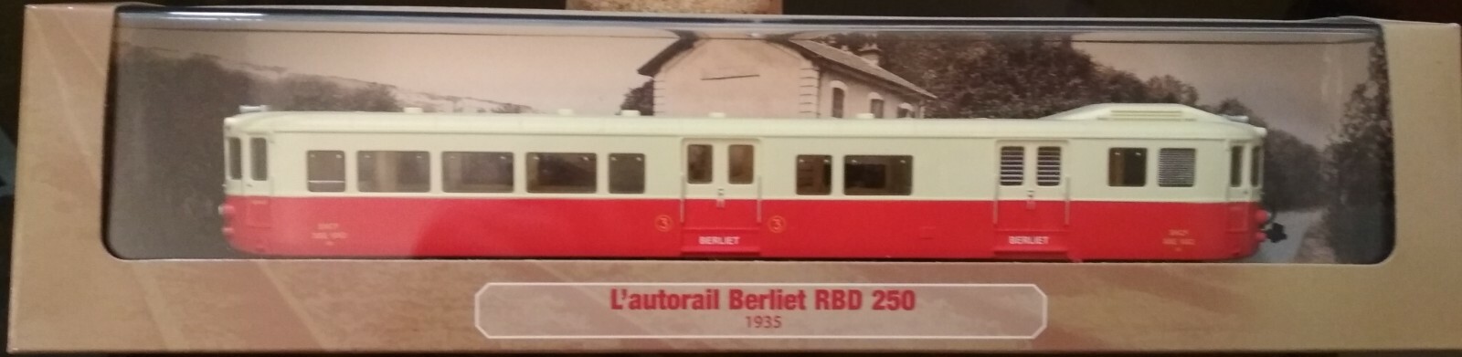 HO 1/87 AUTORAILS France Le Decauville PLM Premiere Serie ZZ-P-7 1936 By Atlas