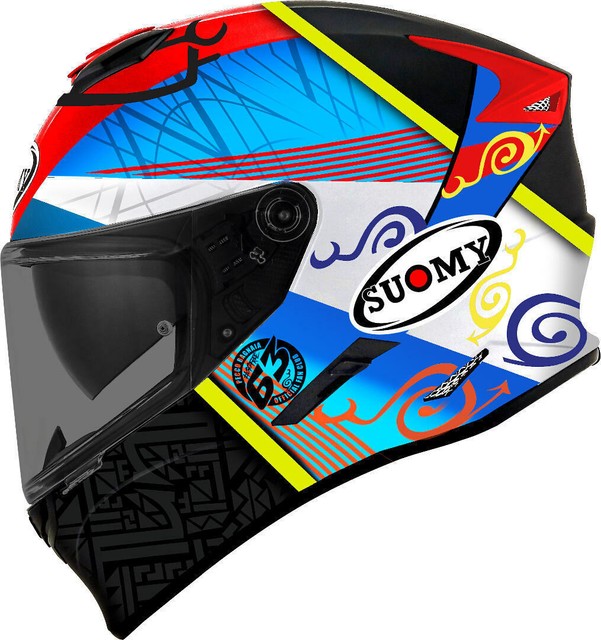 CASCO MOTO INTEGRALE SUOMY STELLAR PECCO BAGNAIA REPLICA DOPPIA VISIERA TG  XS | Acquisti Online su eBay