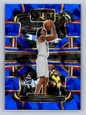 2023-24 Panini Select #67 Emoni Bates Rookie Blue Cracked Ice