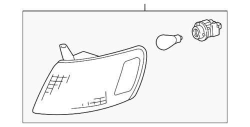 Conjunto de lámpara de señal para Lexus (P/N 81520-33050)