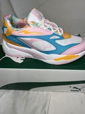 Puma Rs-Fast Flower Aura Youth Girls Sneakers Casual 382594-01 Sz 5C